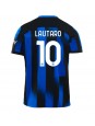 Inter Milan Lautaro Martinez #10 Kotipaita 2023-24 Lyhythihainen